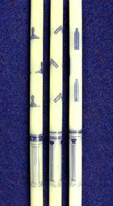 Set Of 3 Craft Wax Emblematic Candles (total 3 Candles) Wm-sw-jw