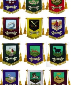 Alternative view of Set of 12 Pole Supports for Royal Arch Ensigns