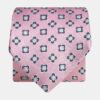 Pink Floral Pure Silk Tie