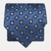 Blue Floral Pure Silk Tie