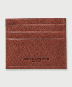 Alternative view of Leather Tan RFID Credit Card Holder