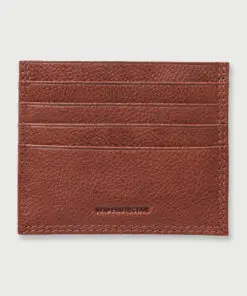 Leather Tan RFID Credit Card Holder