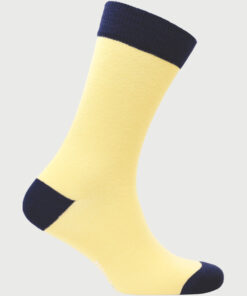 Yellow Cotton Rich Sock