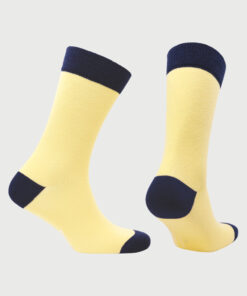 Alternative view of Yellow Cotton Rich Sock