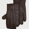 Brown Nappa Leather Classic Gloves