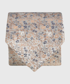 Peach Ditsy Floral Pure Silk Jacquard Tie
