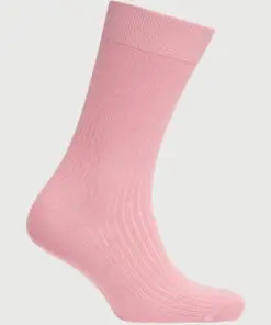 Rose Plain Rib Socks