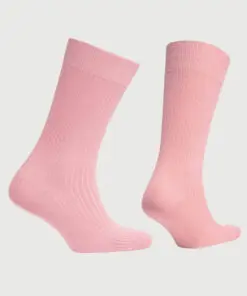 Alternative view of Rose Plain Rib Socks