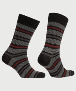 Alternative view of Charcoal Irregular Smart Socks