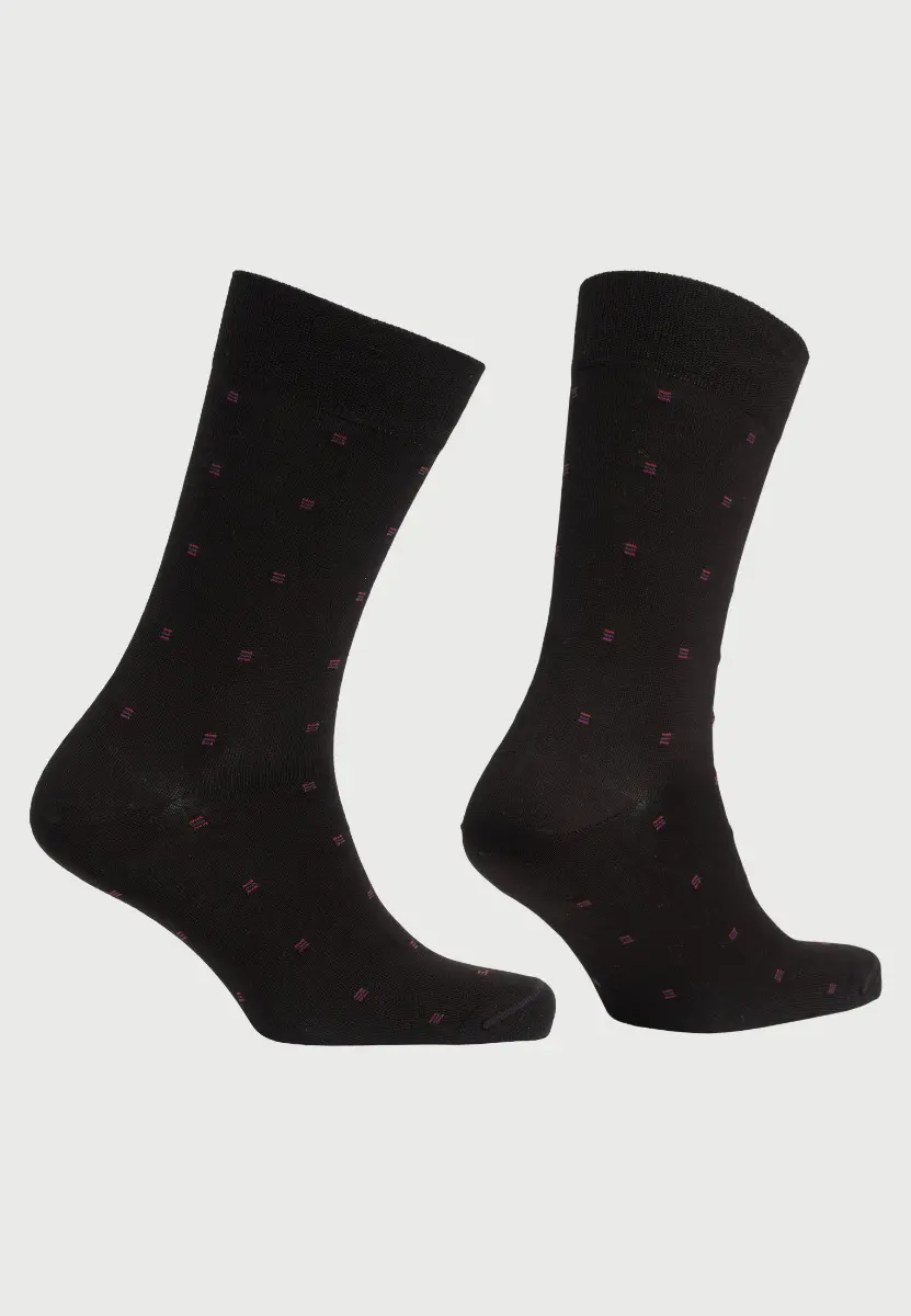 Plum Geo Smart Socks - Image 2