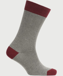 Charcoal Herringbone Smart Socks