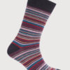 Plum and Pink Multi-Stripe Socks