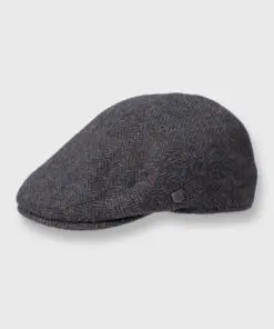 Chestnut Harris Tweed® Flat Cap
