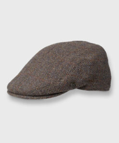 Olive Harris Tweed® Flat Cap