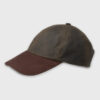 Olive Waxed Baseball Cap