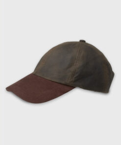 Olive Waxed Baseball Cap