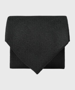 Black Lurex® Jacquard Evening Tie