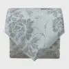 Mint Large Tonal Floral Silk Tie