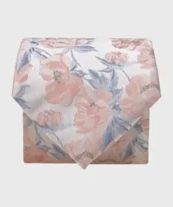 Pink Large Floral Silk Tie