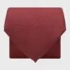 Wine Twill Silk Tie