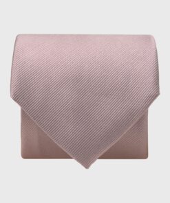 Pink Twill Silk Tie