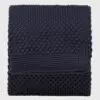 Navy Knitted Tie