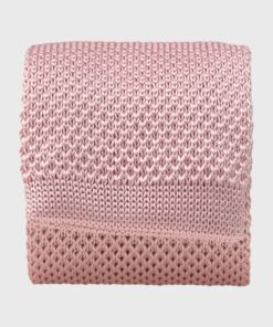 Pink Knitted Tie