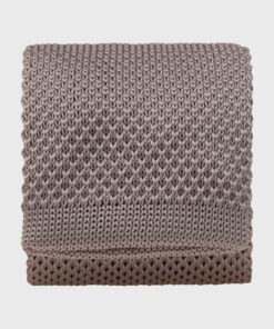 Taupe Knitted Tie
