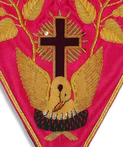 Alternative view of Rose Croix 18th Degree Collar Hand Embroidered