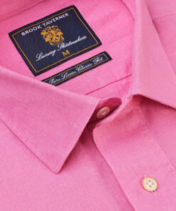 Alternative view of Regular Fit Rose Linen Popover Shirt