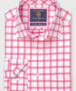 Regular Fit Rose Check Cotton Oxford Shirt