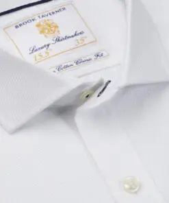 Alternative view of Regular Fit White Single Cuff Shirt