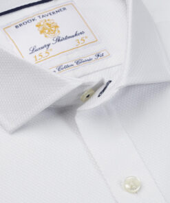 Alternative view of Tailored Fit White Double Cuff Shirt