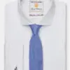 Tailored Fit White Double Cuff Shirt
