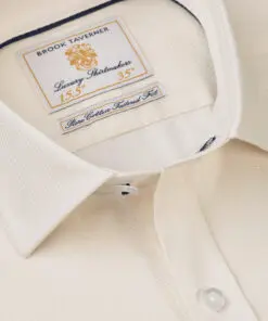 Alternative view of Regular Fit Cream Single Cuff Shirt
