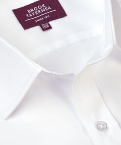Alternative view of Tailored Fit White Cotton Shirt