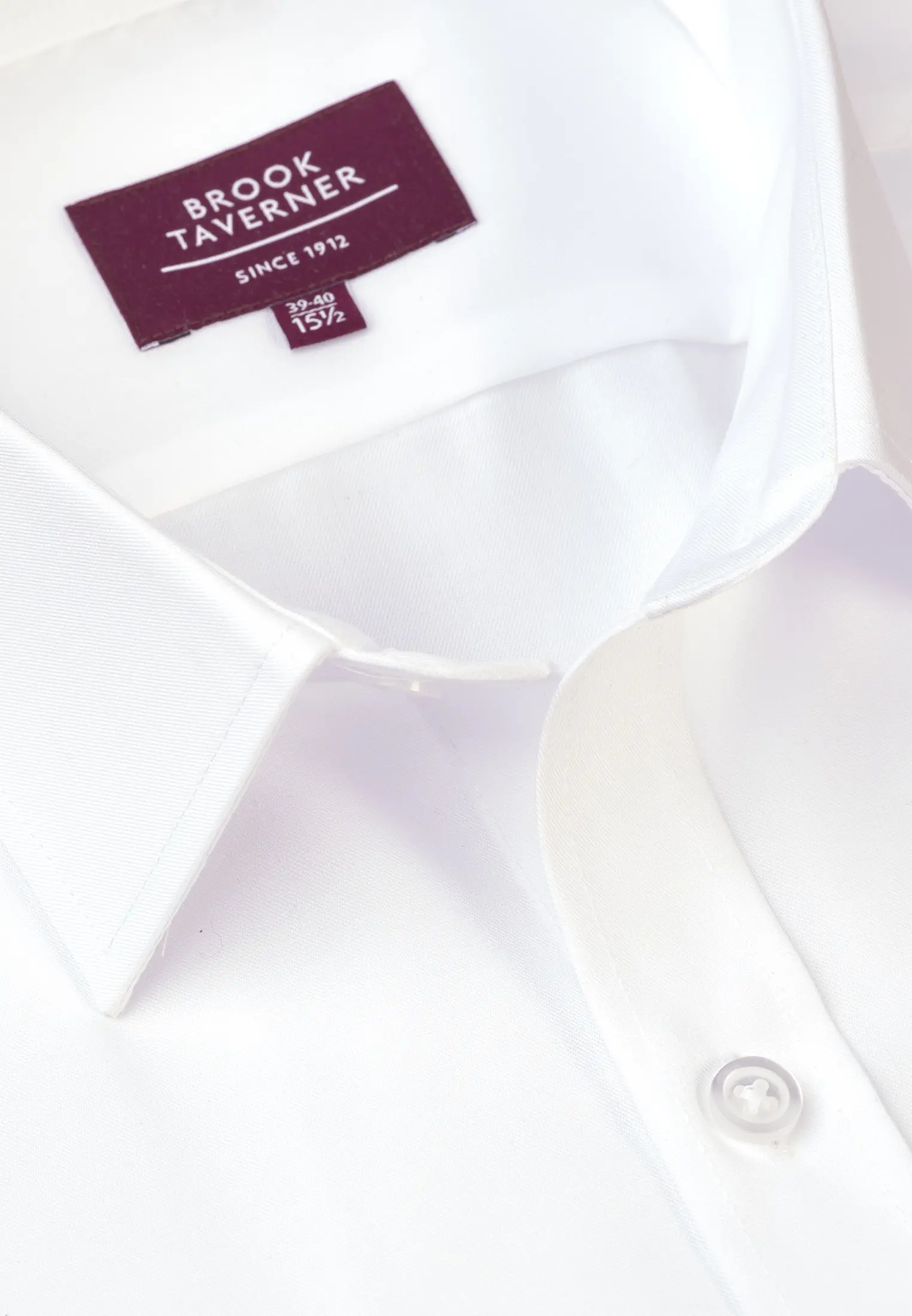 Regular Fit White Cotton Shirt - Image 2