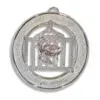Allied Masonic Degrees Officer Collar Jewel Silverplated (without Name)