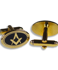 Alternative view of Craft Cufflinks Oval - Black