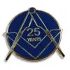 Craft 25 Year Long Service Lapel Pin