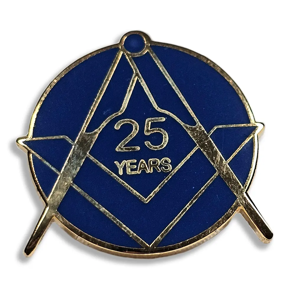 Craft 25 Year Long Service Lapel Pin
