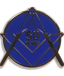 Craft 50 Year Long Service Lapel Pin