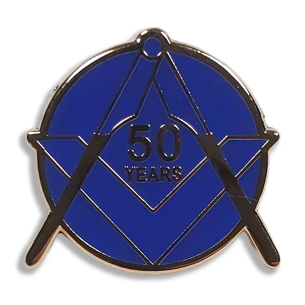 Craft 50 Year Long Service Lapel Pin