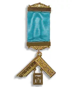 Craft Past Master Breast Jewel Metal Gilt