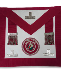 Craft Provincial London Steward Apron Lambskin (levels) With Badge