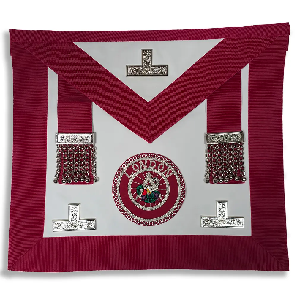 Craft Provincial London Steward Apron Imitation Leather (levels) With Badge