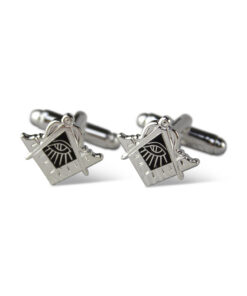 All seeing eye Cufflinks - Silver