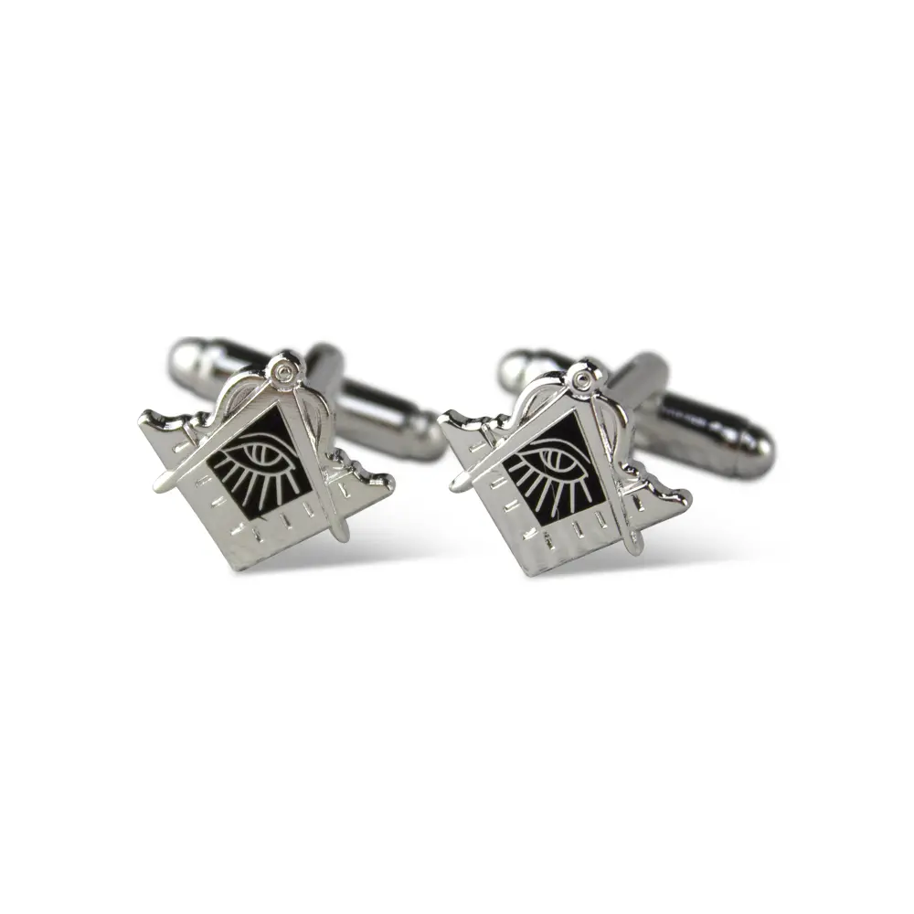 All seeing eye Cufflinks - Silver
