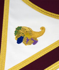 Alternative view of Royal and Select Master Grand Council Apron