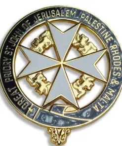 Alternative view of Knight Malta Great Priory Collarette Jewel